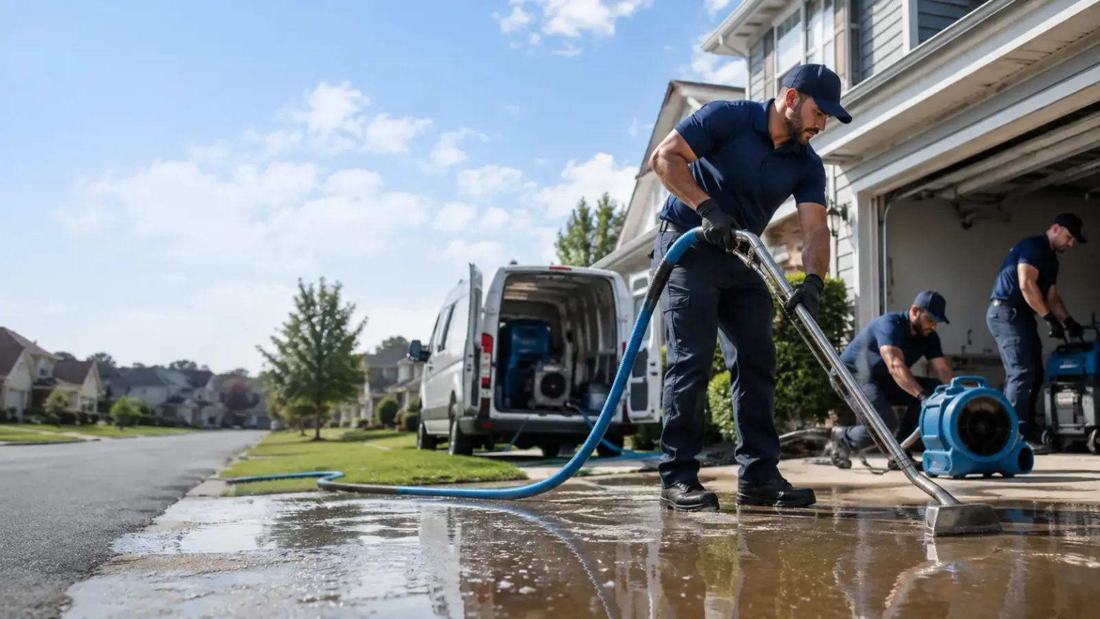 Flood Damage Restoration in Bennington, NE